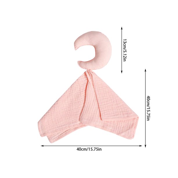 Sofa Vama Ropa de Cama Pañuelo calmante de tela para bebés Pañuelo calmante para muñecas bebés durmiendo for Navideño