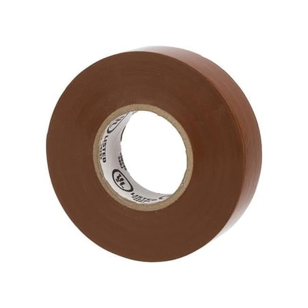 NSI WW-732-BN Professional Plus Brown Vinyl Electrical Tape 7mil