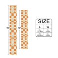 thumbnail image 6 of Yayeee Table Runner 90 inches Long Home Kitchen Dinning Party Decoration, Orange Checkered Pattern, 6 of 7