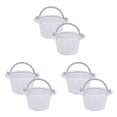 thumbnail image 1 of Swimming Pool Skimmer Replacement Basket with Handle, 6 Pack - Above Ground Pool Thru-Wall Skimmer Baskets, 1 of 6