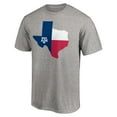 thumbnail image 2 of Men's Heather Gray Texas A&M Aggies State Flag T-Shirt, 2 of 3