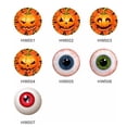 thumbnail image 2 of 12Pcs Halloween Stickers Pumpkin Eyeball Trick or Treat Wall Sticker Holiday Decoration, 2 of 5