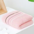 thumbnail image 5 of Premium Absorbent Face Towel, 75x35cm Soft Washcloth for Adults, Quick-Dry Bath Towel in Pink, Gray, Blue, Beige - 1 Piece, 5 of 6