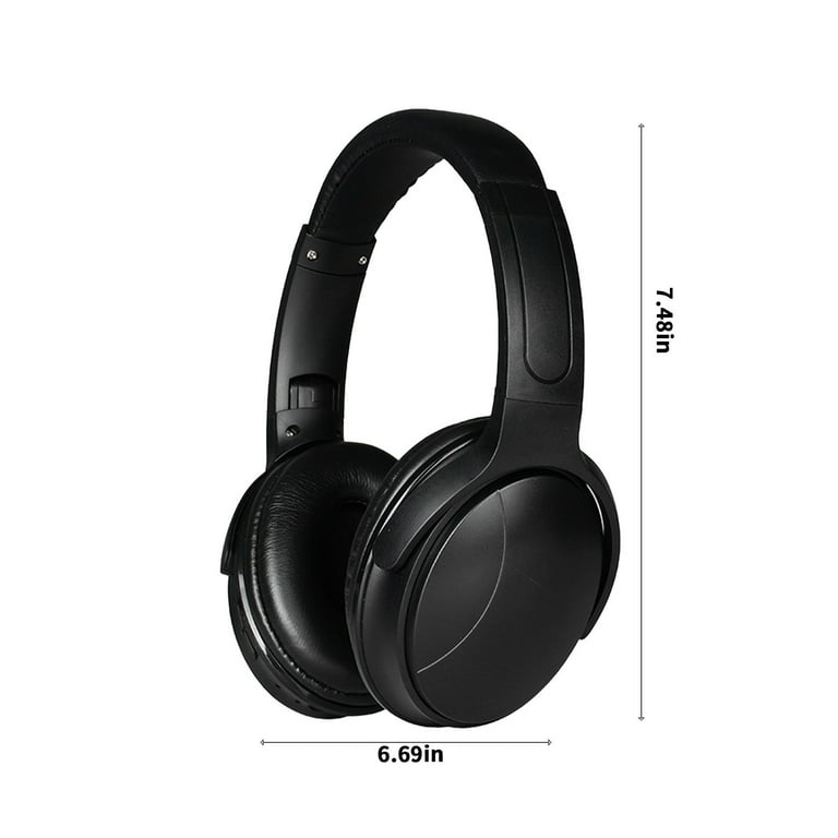 Bluetooth Headphones with Microphone Deep Bass Wireless Headphones Over Ear Bluetooth 5.0 Full Ear Cover Headworn Bluetooth Headphones Wireless