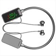 thumbnail image 2 of Auriculares Bluetooth con Banda para el Cuello y Pantalla LED, Inalámbricos, Estéreo HiFi 9D, Deportivos, con Manos ., 2 of 5