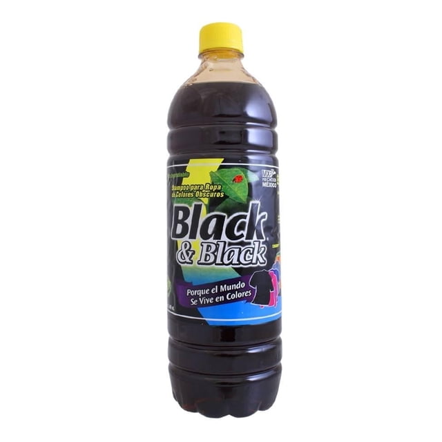 Detergente líquido Black & Black para ropa oscura 940 ml