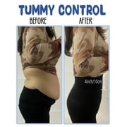 Nausy Womens High Waist Yoga Pants with Pockets Plus Size Leggings Tummy Control Workout Yoga Leggings Black
