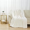 thumbnail image 3 of Better Homes & Gardens Faux Fur Throw Blanket, 50 in x 72 in, Vanilla Dream, 3 of 8