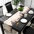 thumbnail image 3 of Rustic Mist Forest Table Runner 72 Inches Long, Vintage Watercolor Natural Landscape Kitchen Coffee Dining Table Decoration for Home Party Birthday Wedding Home Decor 13x72 Inches, 3 of 8