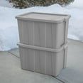 thumbnail image 4 of Sterilite Tuff1 30 Gal Plastic Storage Tote Container Bin w/ Lid (16 Pack), 4 of 9