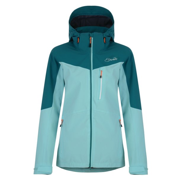 Dare 2B - Chaqueta impermeable modelo Veracity II para mujer (Azul Aruba/Lago Profundo) Dare 2B UTRG2457_P