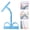 Blue, variant on Multifunction Pedal Resistance Band, Durable 6-Tube Pedal Pull & Stretch Band for Arms, Legs, Waist, Back, and Chest Training