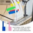 thumbnail image 3 of TEHAUX Assorted Color Cable Labels for Office and Home Use with Easy Printable and Adhesive Features, 3 of 7