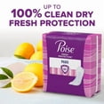 thumbnail image 4 of Poise Incontinence Pads for Women, 4 Drop, Moderate Absorbency, 4 of 5