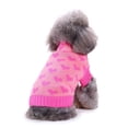 thumbnail image 3 of Wisremt Pet Comfortable Sweater With Love Heart Pattern For Small Medium Dogs, Puppy Warm Winter Costume, 3 of 11