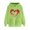 A Green, variant on Womens Hoodies Pullover Graphic Printed Sweatshirts Hooded Pullover Tops Valentine's Day Long Sleeve with Pockets