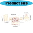 thumbnail image 5 of Dollhouses Table Chair Bed Model Bedroom Supplies Home Scene Furniture, 5 of 9
