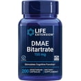 thumbnail image 1 of Life Extension | Bitartrato DMAE 150 mg 200 caps, Suplemento que Se utiliza para la mejora cognitiva, la memoria y el déficit de atención., 1 of 2