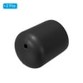 thumbnail image 3 of Unique Bargains 2 Pcs Silicone Fishing Rod Butt Cushion Protector Cap, Small, Black, 3 of 7