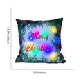 thumbnail image 3 of LSLJS Pillow Covers - Christmas Decorations LED Lights Throw Pillow Covers Two Mode Switching Printed for Gifts Sofa Couch Holiday Party, 18x18", 3 of 6