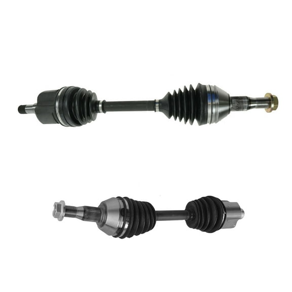 TRQ Front CV Axle Shaft Kit Pair Set of 2 LH RH for 09-11 Buick Lucerne 3.9L V6 CSA64086