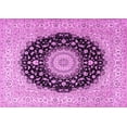 thumbnail image 1 of Ahgly Company Indoor Rectangle Medallion Pink Traditional Area Rugs, 7' x 9', 1 of 4