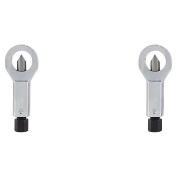 Riwesomey Break dañado tuercas Splitter Remover duradero portátil Manual Extractor herramientas acero llave tuerca/16-22 MM Tuerca/16-22MM 2piezas