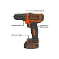 thumbnail image 3 of BLACK+DECKER 12V MAX* Lithium-Ion Cordless 3/8-inch Drill with Battery 1.5Ah and Charger, 3 of 6