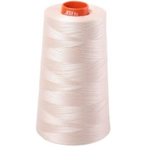 Aurifil 2000 - Light Sand - Mako 50 Wt 100% Cotton Thread, 6,452 Yard Cone