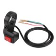 thumbnail image 2 of Handlebar Toggle Switch, Plastic Handlebar Switch, Durable Lightweight E-bike Scooter For Motorcycle, 2 of 8