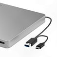 thumbnail image 4 of Lecteur DVD Blu-ray Externe, USB 3.0 et Lecteur CD DVD Type-C pour Portable et PC, 4 of 4