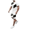 thumbnail image 1 of Men's Suits Product Classification Men's 3D Short Sleeve Beach Sports Shorts Set for Activewear and Travel, 1 of 4
