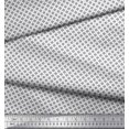 thumbnail image 2 of Soimoi Moss Georgette Fabric Dot & Floral Small Print Sewing Fabric Yard 42 Inch Wide, 2 of 3