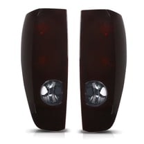 PIT66 Tail Lights Brake Lamps Smoke Fit For 04-12 Chevy Colorado Gmc Canyon Pickup