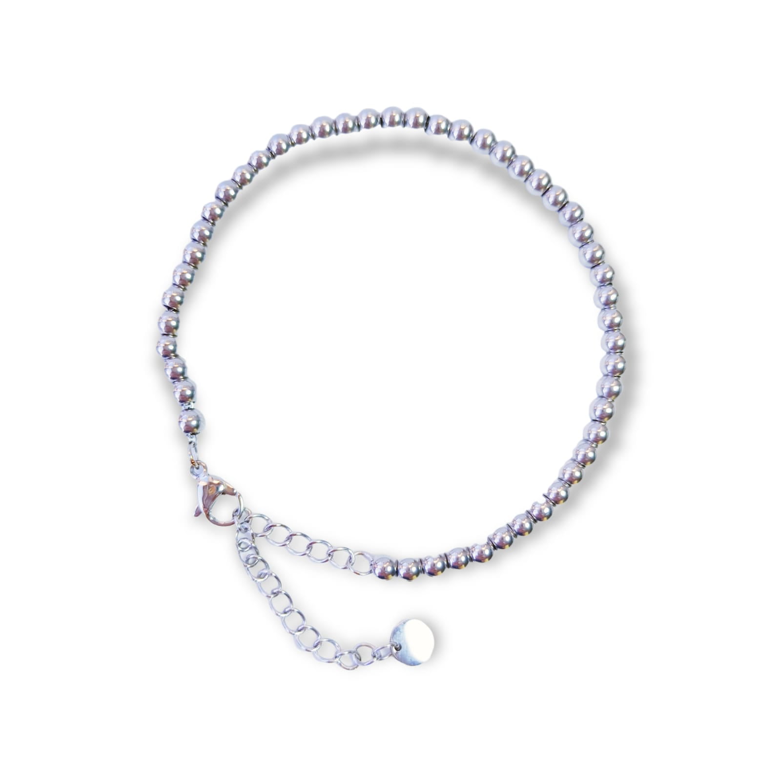 Pulsera Esferas 3Mm Acero Inoxidable 316L Brazalete