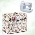 thumbnail image 3 of SEANATIVE Christmas Gingerbread Sewing Machine Cover with Pocket Dustproof Sewing Machine Cover Universal for Most Standard Sewing Machines Accessories, 3 of 7