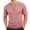 Watermelon Red, variant on Mens T-Shirts Breathable Thin Round Neck Tops Basic Soft Summer Undershirt Workout Fitness Clothes Big and Tall