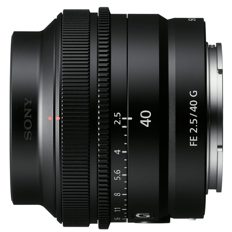 SONY FE 40mm F2.5 G／SEL40F25G Sony FE 40mm f/2.5 G Lens SEL40F25G B&H Photo Video