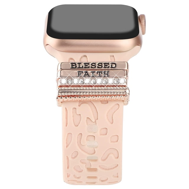 EGNMCR Applicable To Most Watch Strap Decorative Ring Wrist Strap Diamond Buckle Accessories strp decoation