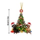 thumbnail image 3 of 1pc Christmas Tree Ornament Christmas Ornament Acrylic Christmas Pendant Hanging Ornaments For For Christmas Tree Holidays Party Car Home Decor, 3 of 6