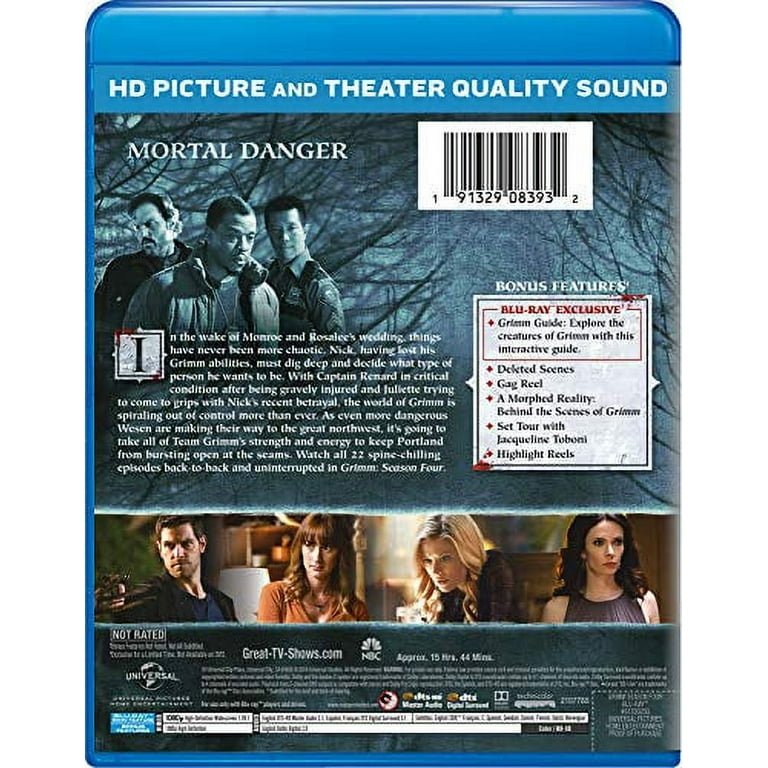 その他 Grimm - Season 4 [Blu-ray] Grimm: Season Four (Blu-ray), Universal Studios, Horror