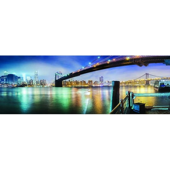 Anatolian Puzzle 1000 Piece - Brooklyn Bridge Panoramic