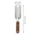 thumbnail image 4 of Unique Bargains 1 Pc Portable Oval Foot Callus Remover Tools 11.18"x2.36" Deep Brown, 4 of 7