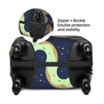 thumbnail image 4 of Balery Sloth With Donuts Luggage Cover Protector, Scratch And Dirt Resistant, Fits 18-32 Inch Luggage - X-Large, 4 of 9