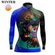 thumbnail image 3 of Jersey de ciclismo de manga larga para mujer de México, ropa de competición de ciclismo de montaña fina o polar de invierno, 3 of 5