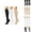 A-Black,White,NUDE81, variant on Women's Socks Knee-High Ribbed Spring And Winter Solid Color Socks 3 Pairs Thin Classic Holiday Hosiery