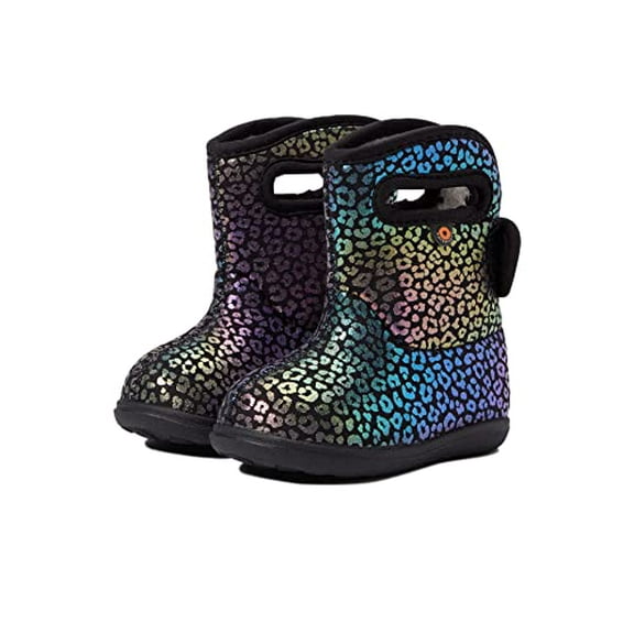 Bogs Toddlers Baby Bogs II Rainbow Leopard Black Multi