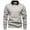 Beige, variant on ZCFZJW Men's Crewneck Sweater Fake Two Piece Casual Dress Collared Pullover Sweater Slim Fit Lightweight Long Sleeve Raglan Sweaters Beige L