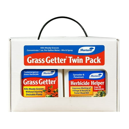 Monterey LG5330 Grass Getter Herbicide Helper Twin Pack 8oz