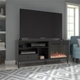 thumbnail image 5 of Beaumont Lane Electric Fireplace Heater TV Stand Console up to 65" in Black, 5 of 5